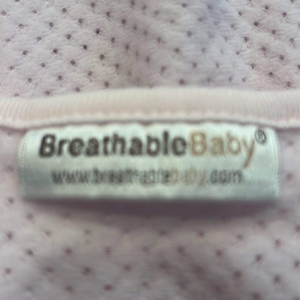 Breathable baby sack wearable blanket pink size small 0-6 months . - Picture 4 of 8